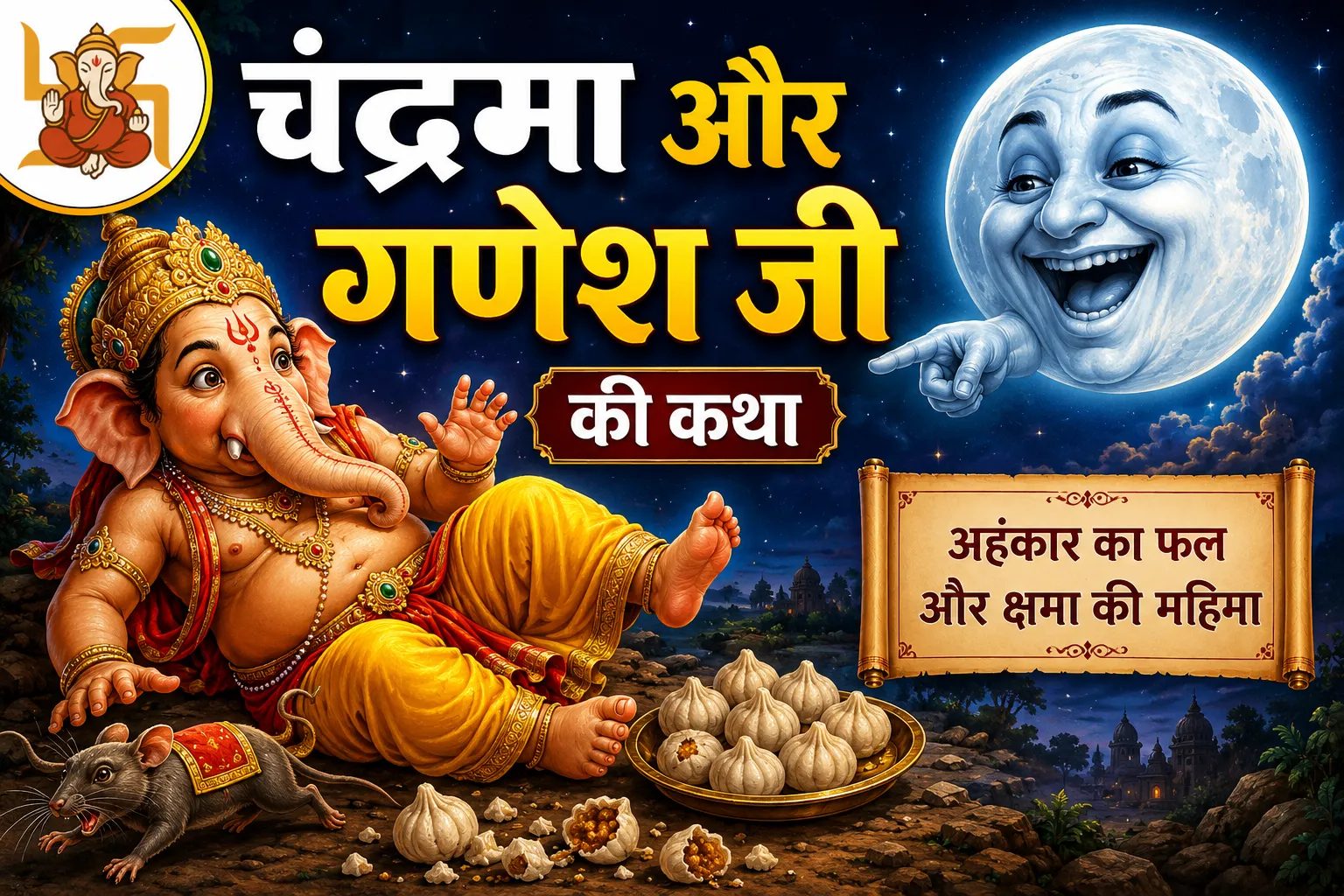 चंद्रमा और गणेश जी की कथा